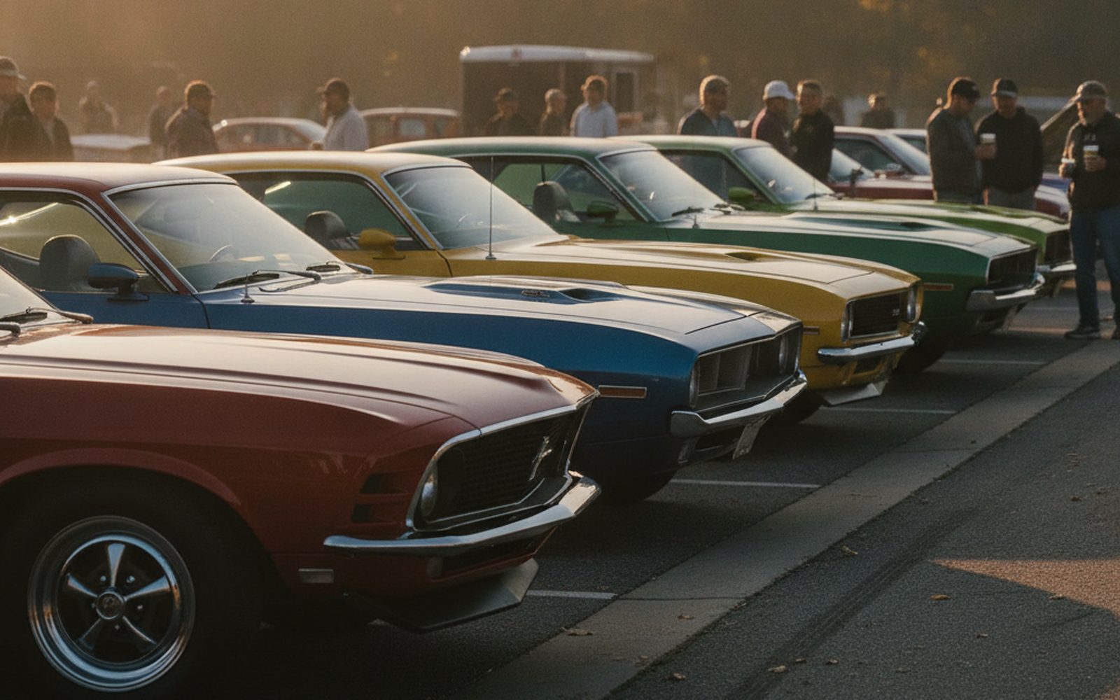 Cars & Coffee gathering — Crossroads Cars and Coffee